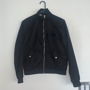 GAP Black Bomber Jacket- Size XS